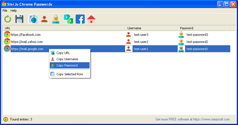 SterJo Chrome Passwords 2.1 full