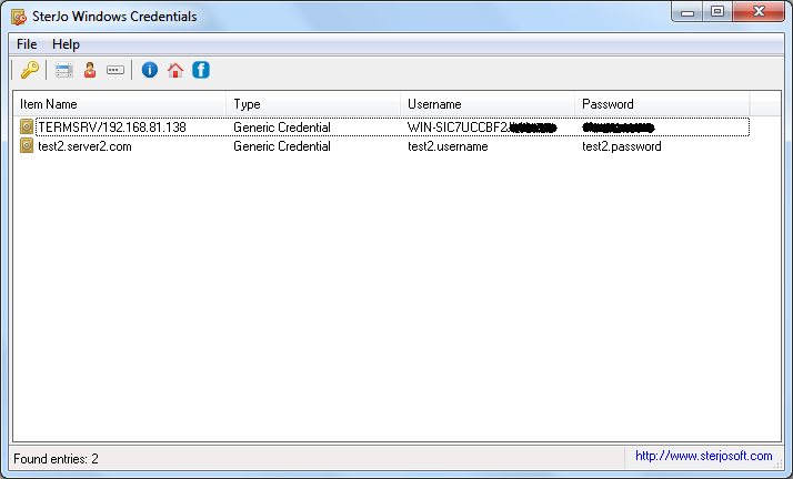 SterJo Windows Credentials Windows 11 download
