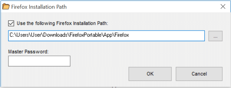 How to recover Firefox 64-bit passwords