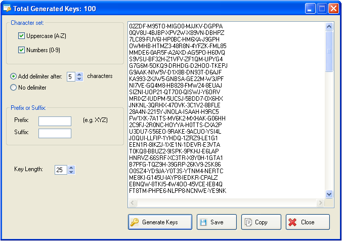 Key Generator