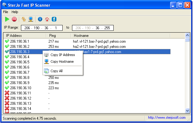Ip And Mac Address Scanner free download. software